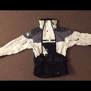 North Face Steep Tech- White- Rare!